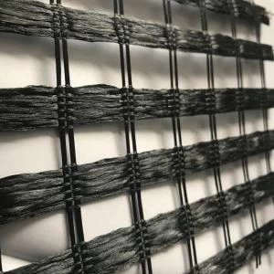 Einachsiges PET-Geogitter